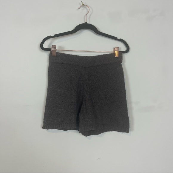 NWOT FREE PEOPLE KNIT CHOCOLATE BROWN SHORTS SIZE SMALL - Picture 8 of 15